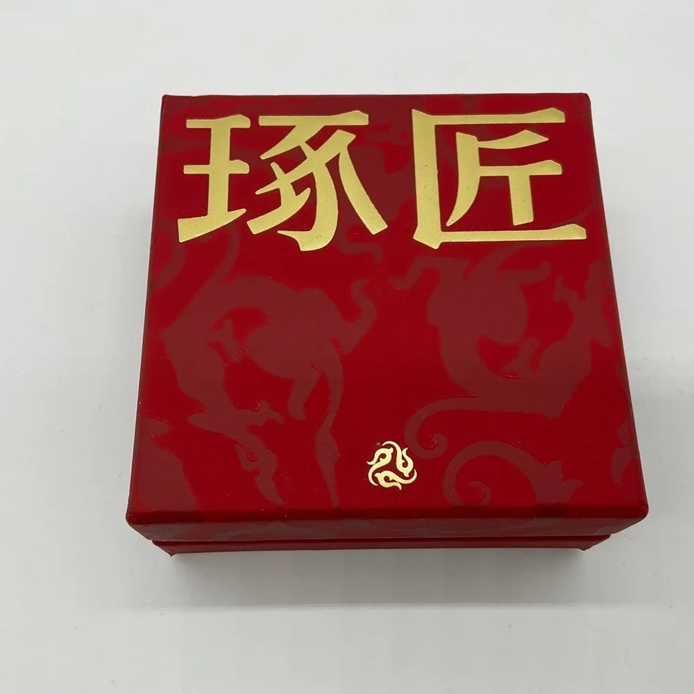 Dancing Lion Chinese Guardian Lion Keychain Pendant Gold Brass Pixiu Talisman
